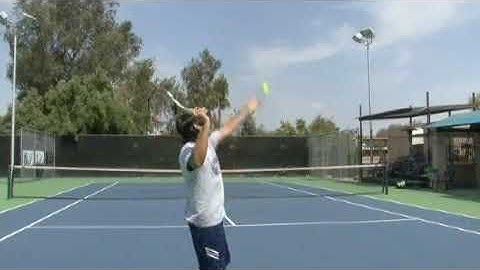 Tennis Kick Serve