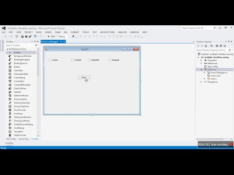 Saving/Get Multiple CheckBoxes