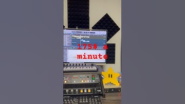 I’m often asked HOW I make 175$ a minute worth of music. #composer #producer #music