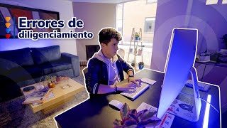 Te equivocaste diligenciando el formulario