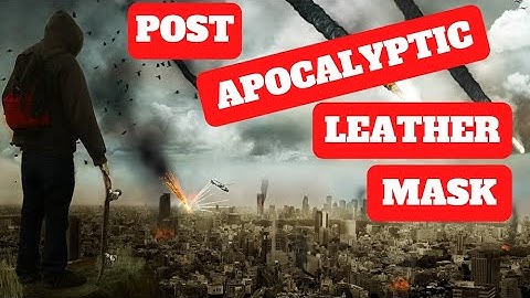 Leather Raid Mask for the End of the World