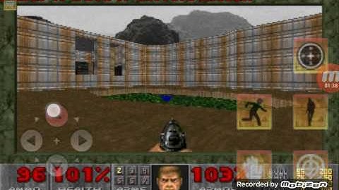 A quick play through of DOOM on android