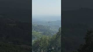 Yangın Söndürücü Uçağın Suyu Boşaltması.