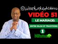 Vido 51 le mariage  entre islam et traditions premire partie