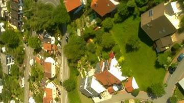 Cheap RC airplane with "outboard" Pi Zero and camera, very high flight, part 2/3