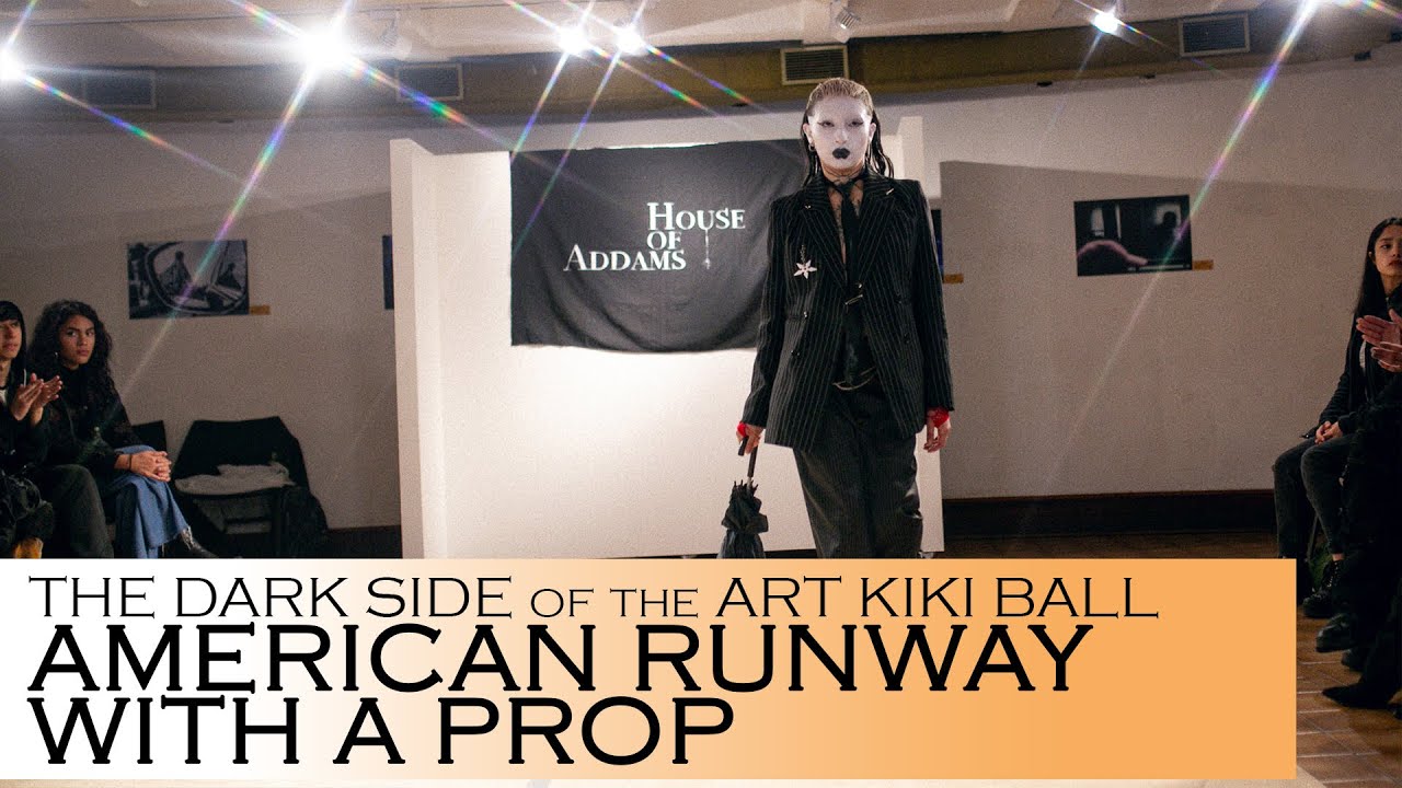 All American Runway with a Prop | The Dark Side of the Art Kiki Ball 🎨 ...