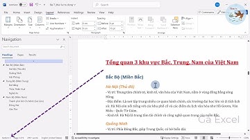 Tự học Word từ cơ bản đến nâng cao   Bài 08 Tạo mục lục tự động