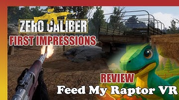 Zero Caliber PSVR2 - Gameplay & First Impressions | Feed My Raptor VR - PSVR2 Review