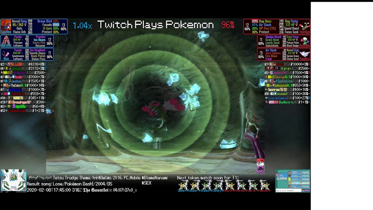 Twitch Plays Pokémon Battle Revolution - Matches #145257 and #145258