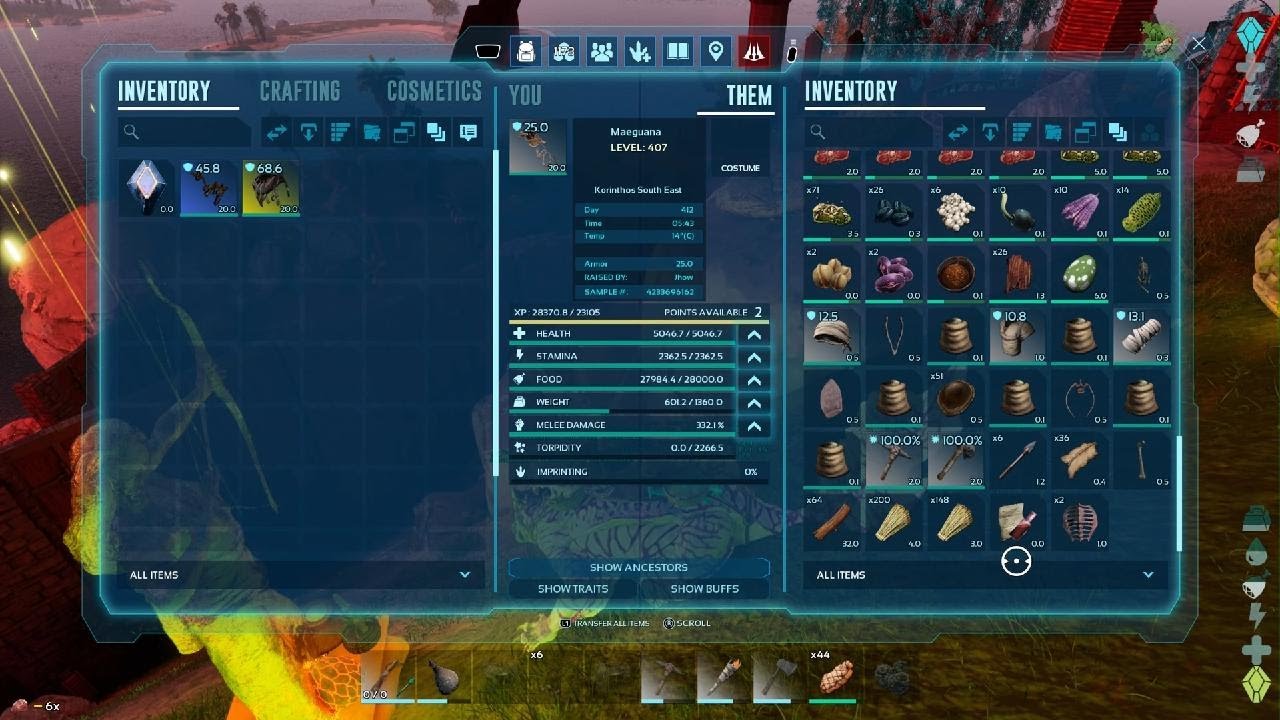 ARK Survival Ascended Official NA5954 Astraeos ColossalSword's Maeguana ...