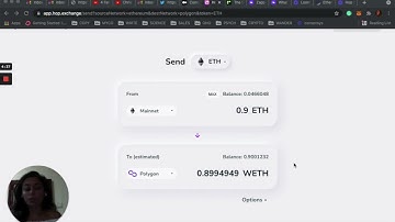 Hop Exchange bridge ETH from Mainnet to Polygon