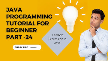 Lambda Expression in Java | Lambda Expression | Java Programming Tutorial For Beginner 2023 Part 24