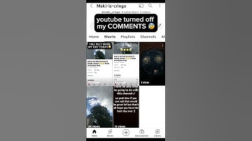 YOUTUBE TURNED OFF MY COMMENTS 😰😰😰 #help #youtube #shorts