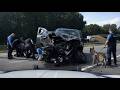 Truck Slams Head-On Into 18-Wheeler During High-Speed Police Chase