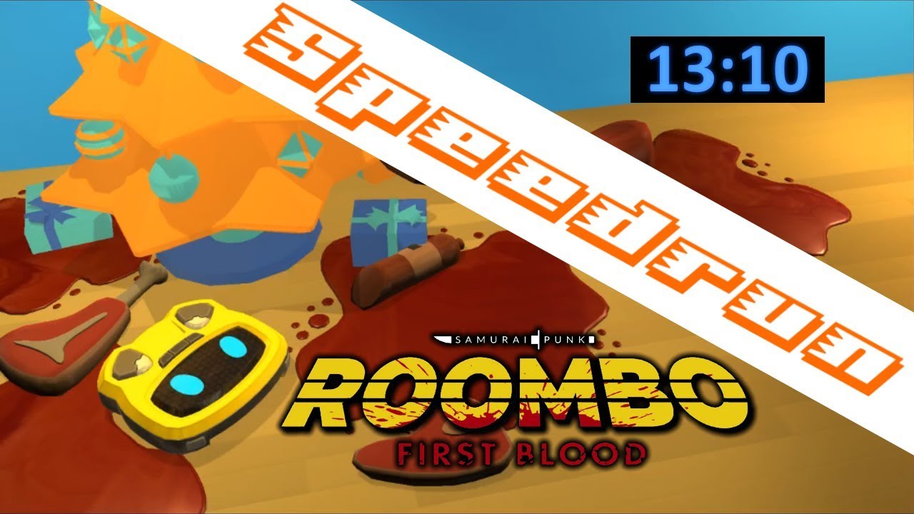 Roombo: First Blood any% speedrun in 