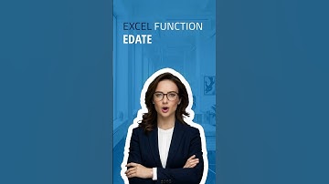 Master the EDATE Function in Excel for Easy Date Calculations #excel #shorts