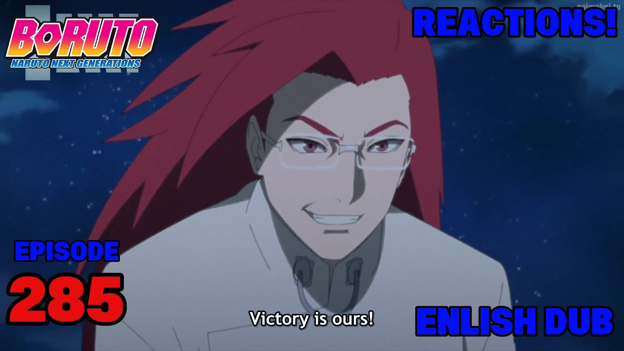 Boruto Episode 285 ENGLISH DUB - Reactions