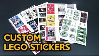 The Controversial Use of Custom LEGO Stickers in a LEGO City The Controversial Use of Custom LEGO Stickers in a LEGO City