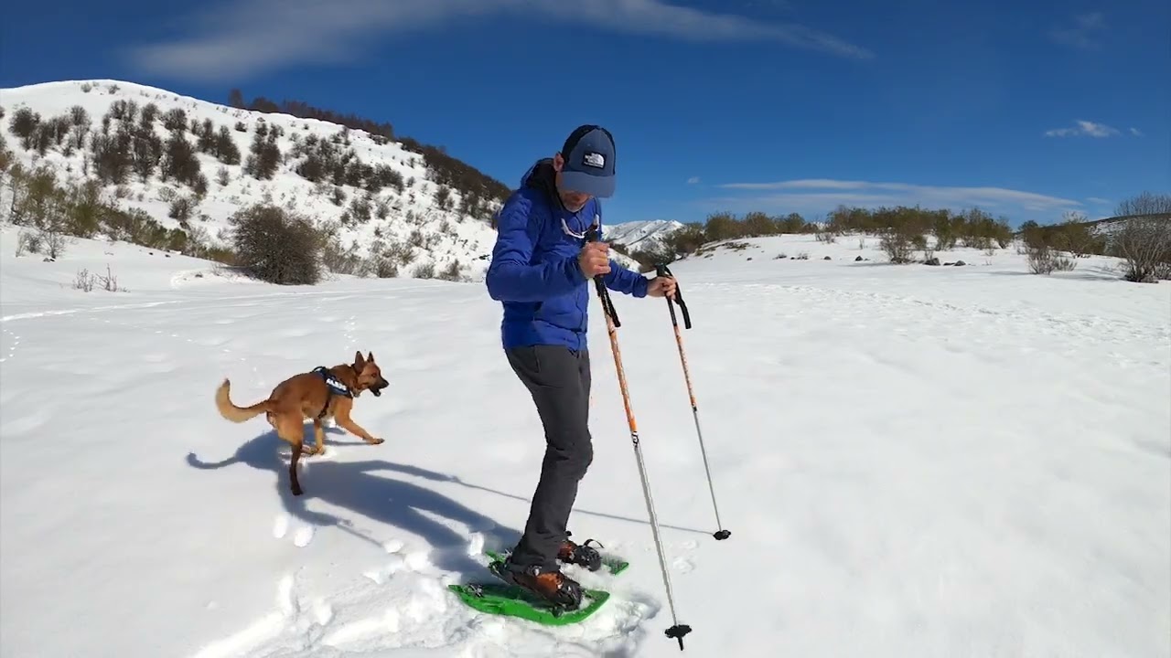 tutorial de iniciación a las raquetas de nieve