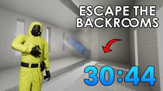 Escape The Backrooms Solo Speedrun in 30:44 Escape The Backrooms Solo Speedrun in 30:44