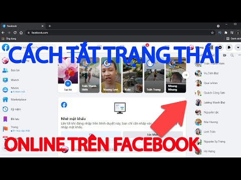 Video Cách tắt trạng thái online trên facebook bằng máy tính - youtube