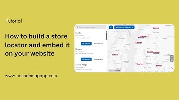 How to build a store locator and embed it on your website