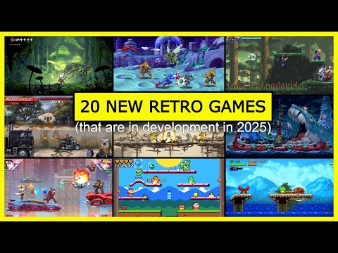 20 New Retro Games 2025 (and beyond)