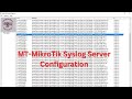 How to Configure MT-MikroTik Syslog Server কীভাবে MT MikroTik Syslog Server configure করবেন।