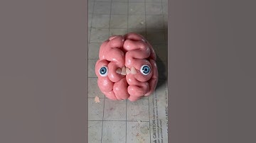 Silicone Ear Plug Brain Blob Sculpture 🧠