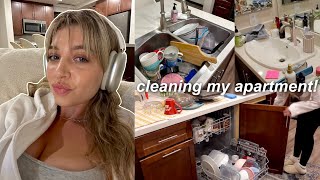deep cleaning my new apartment!