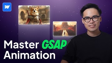 Làm chủ GSAP Animation | Webflow Tutorial