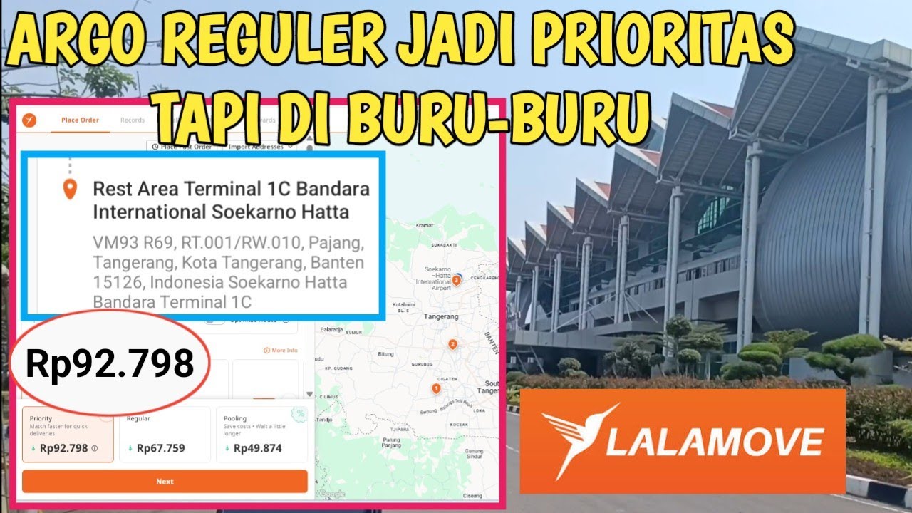 ARGO REGULER JADI PRIORITAS TAPI DI BURU-BRU DRIVER LALAMOVE MOTOR | ABANG LALA