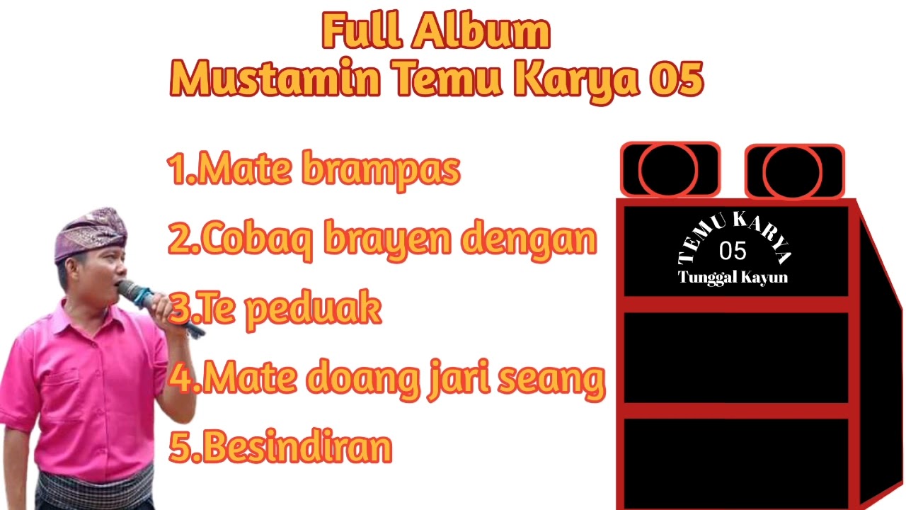 mustamin Temu karya 05 full album 🎶🎶 