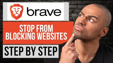 Hoe u kunt voorkomen dat Brave Browser websites blokkeert - Stapsgewijze Brave-zelfstudie