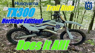2023 Husqvarna TX300 Heritage Edition Does it All Round 1