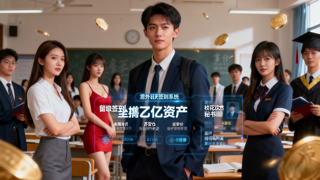 签到系统：留级大学生逆袭成亿万富豪