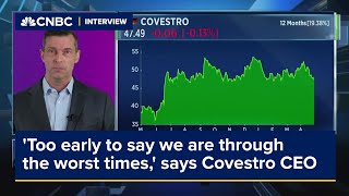 'Too early to say we are through the worst times,' says Covestro CEO by CNBC International TV 86 views 20 hours ago 4 minutes, 6 seconds
