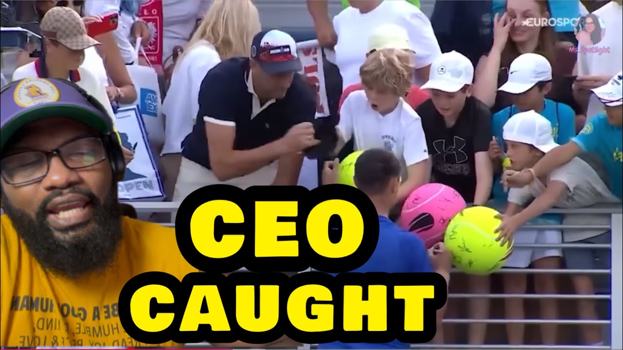 CEO BREAKS SILENCE After Snatching Hat From Kid At US Open