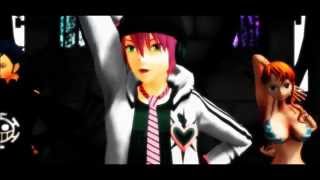 MMD Yuma and Law and Nami (Pomp And Circumstance) HD