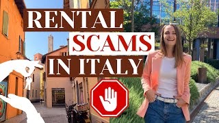 HOW TO AVOID RENTAL SCAMS IN ITALY 😱🇮🇹