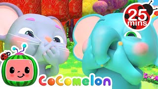 The Hiccup Song 25 MIN COMPILATION | CoComelon Nursery Rhymes & Kids Songs| Animal Songs For Kids