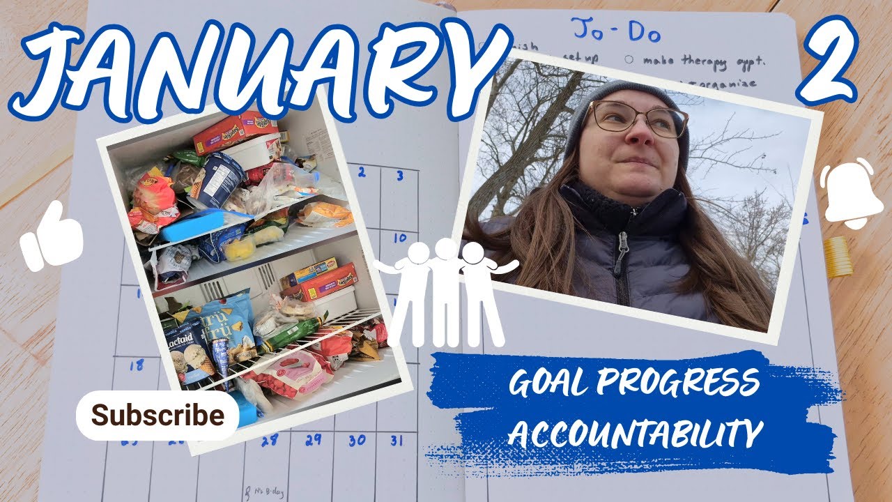 Decluttering Annoyed (freezer)  - ACCOUNTABILITY JANUARY: DAY 2 - Let's Work On Goals Together!