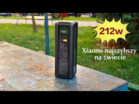 najszybszy na swiecie  Powerbank Xiaomi 25000   color display   212 W