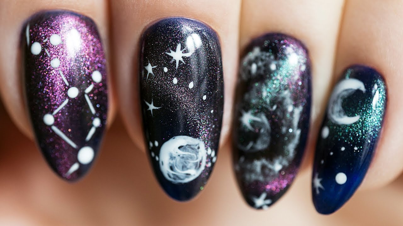 KOSMICZNE paznokcie krok po kroku! ✨ Red Lipstick Monster ✨