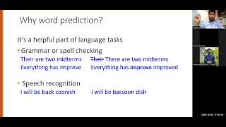 NLP - Lecture 11, N-gram Language Modeling