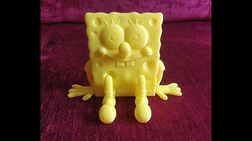 TimeLapse: SpongeBob SquarePants - 3D Printing