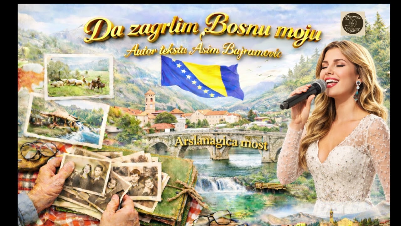 Da zagrlim Bosnu moju.....Autor teksra Asim Bajramovic