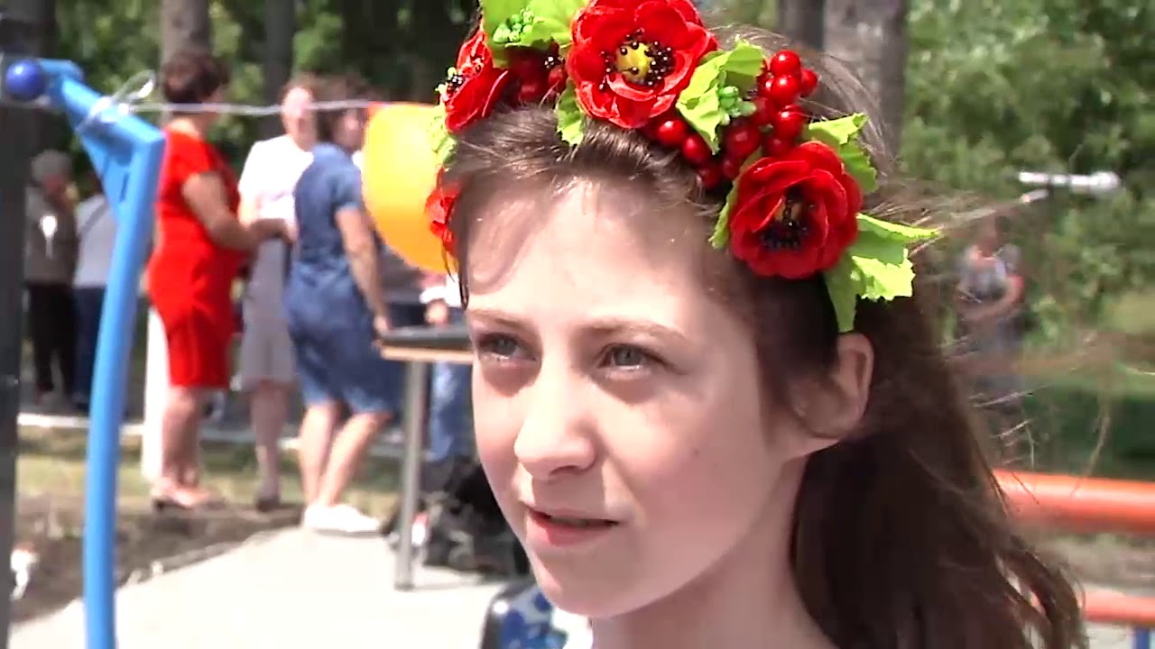 Спецрепортаж . У селі Грузевиця Чорноострівської громади відкрили дитячо-спортивне містечко.