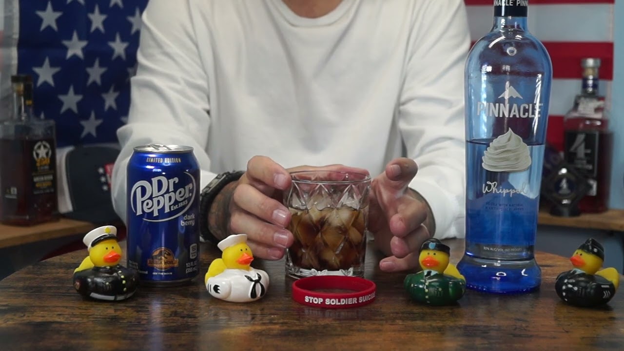 William Barrus - Pinnacle Whipped Vodka & Dr Pepper Dark Berry Soda