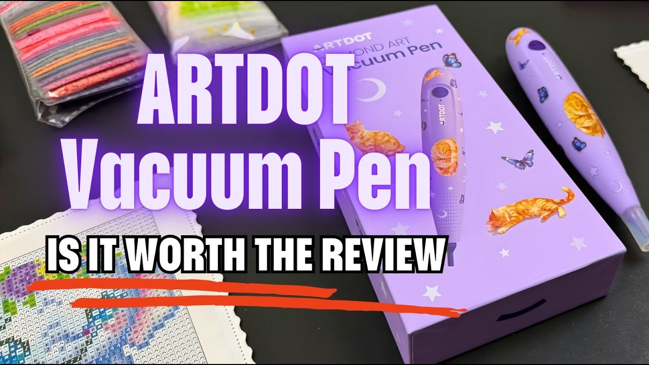 Artdot Diamond Painting Vacuum Pen || Is It Worth The Review?